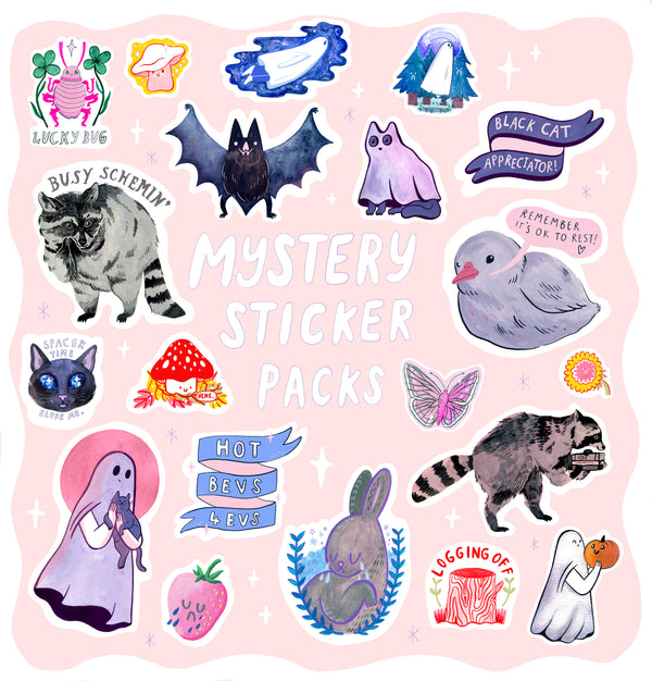 Mystery Sticker Packs!