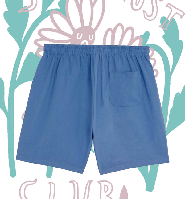 Blue Daisies Unisex Jersey Shorts